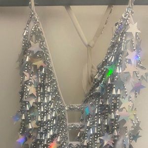 Ravechellaaa sequin bodysuit